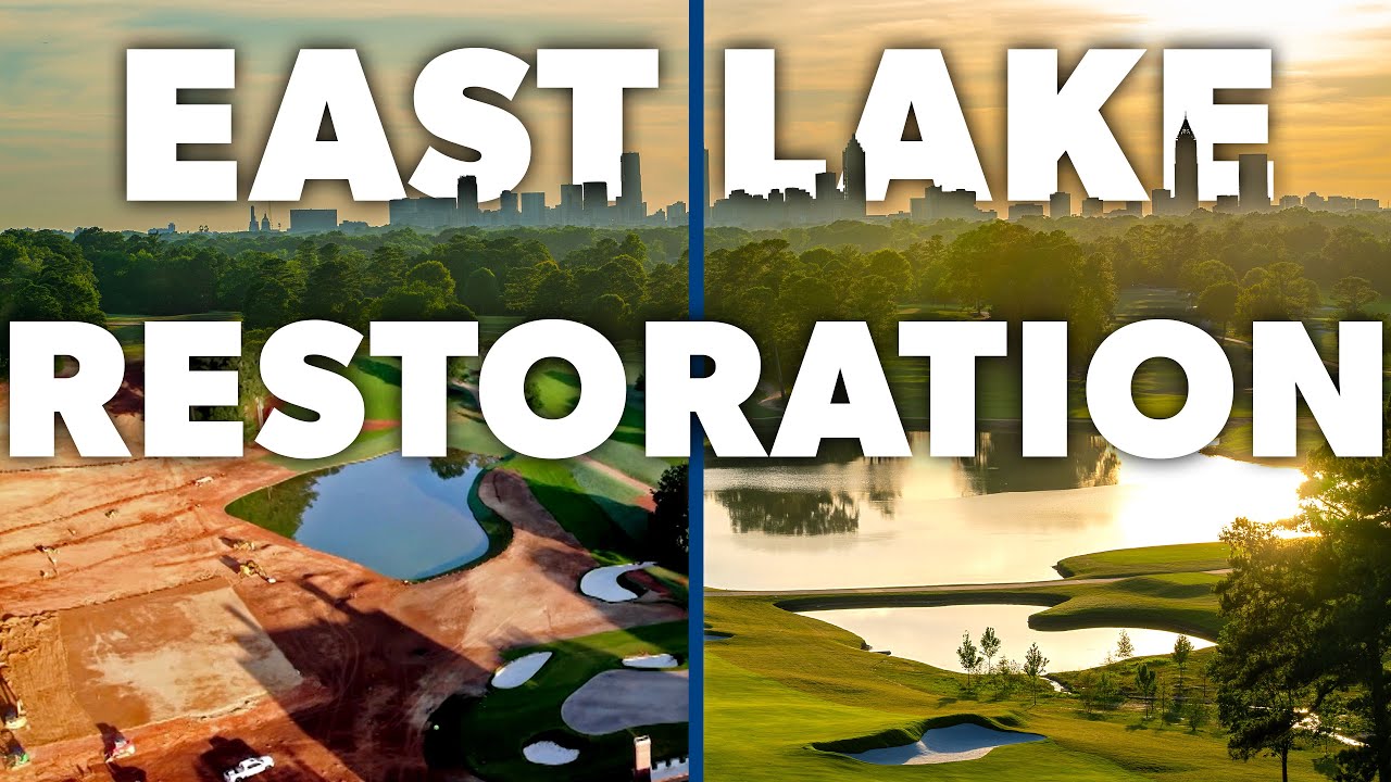 East Lake Golf Club following Andrew Green's 2023-24 restoration