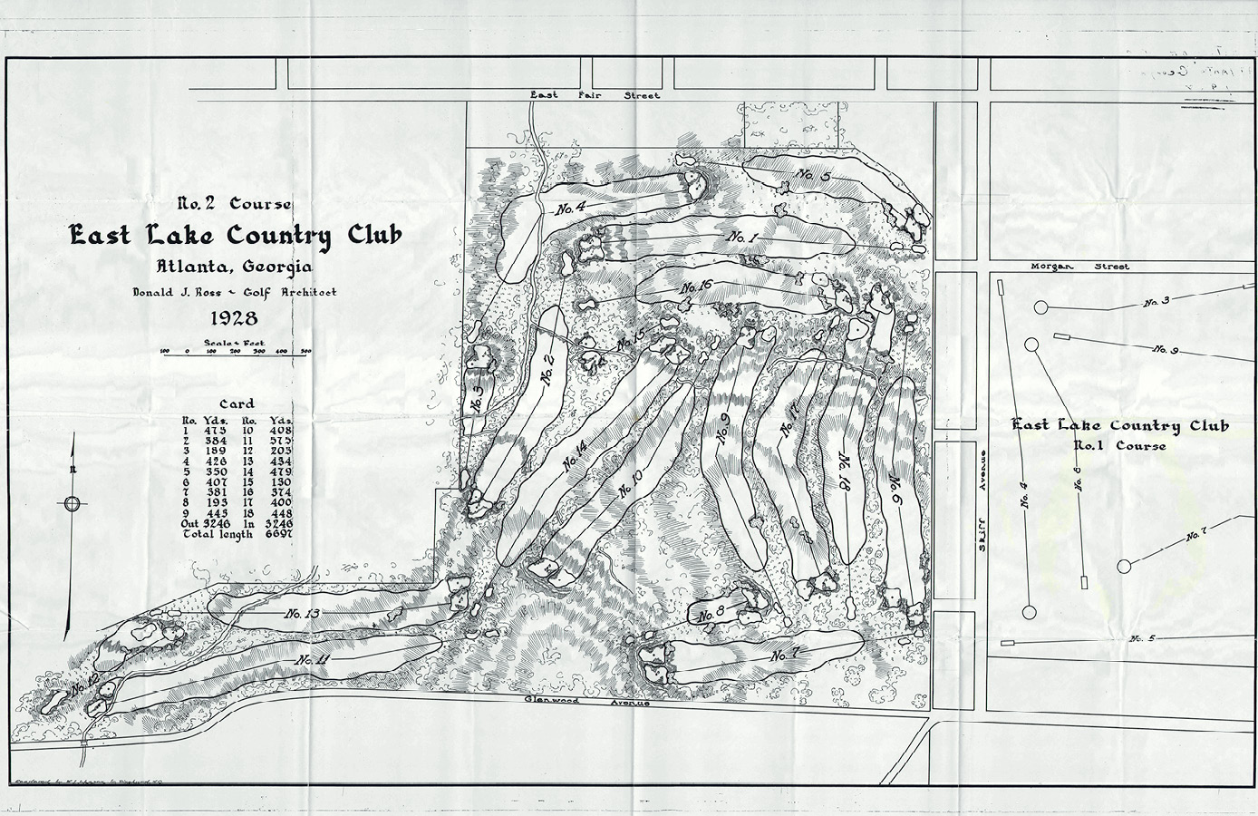 East Lake Golf Club after Andrew Green's restoration