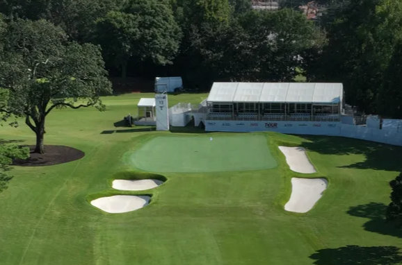 The East Lake course record cup entries in the club's records