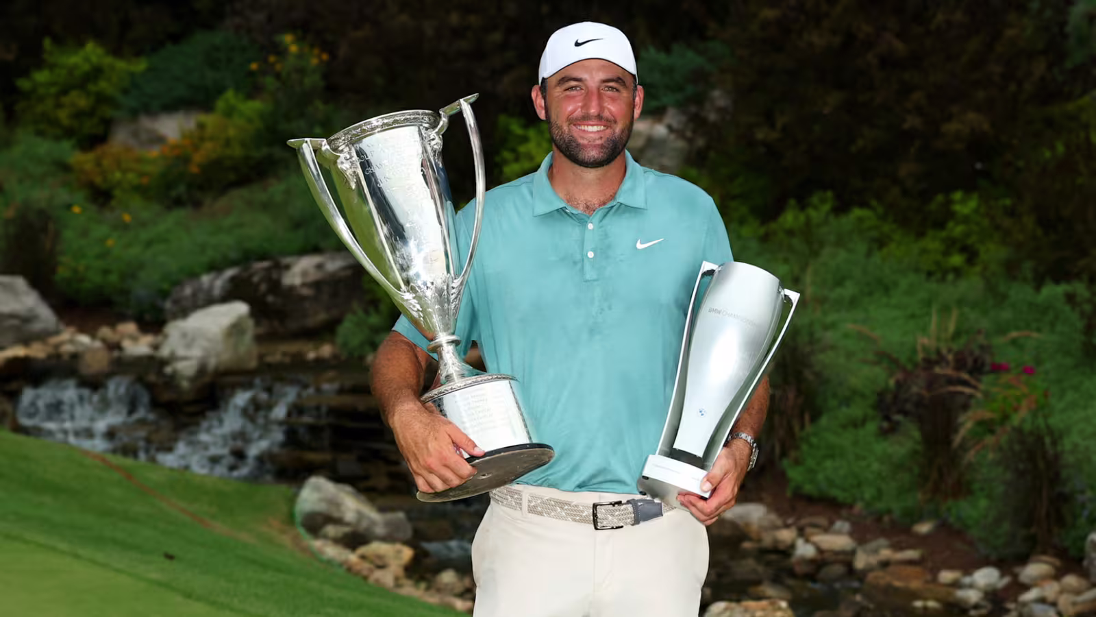 Scottie Scheffler, the FedEx Cup points leader entering the 2026 BMW Championship